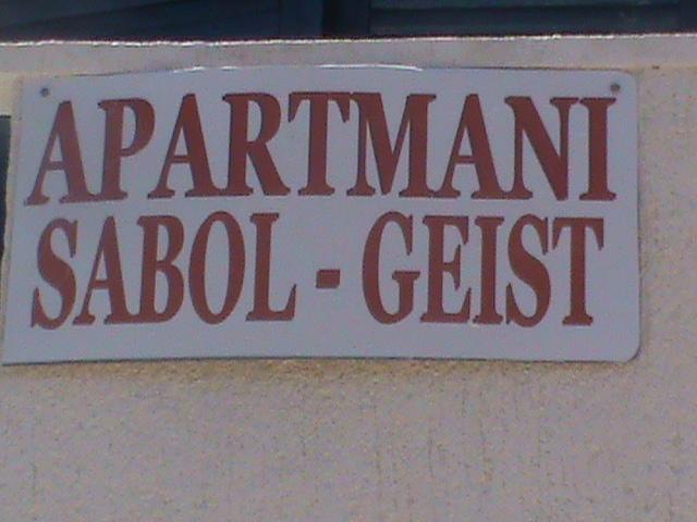 Apartments Sabol Geist Borovići Eksteriør billede